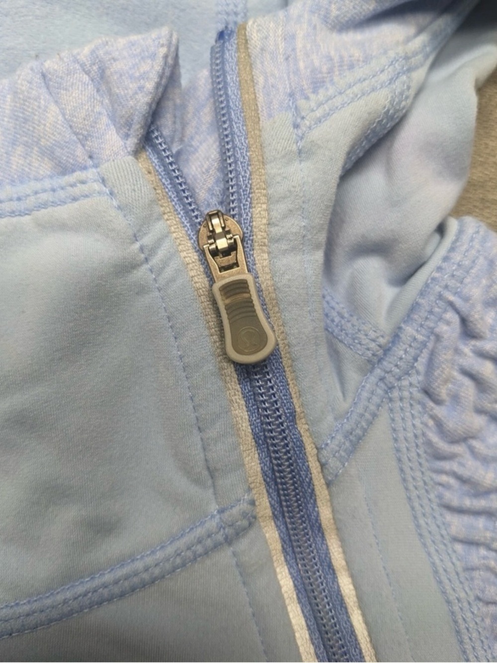 LULULEMON RUN ALPINE HOODIE PERIWINKLE SIZE 10 - Picture 4 of 11